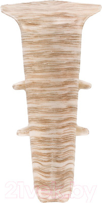 Уголок для плинтуса Ideal Деконика 229 Дуб латте (7см, 2шт, внутренний, флоупак)