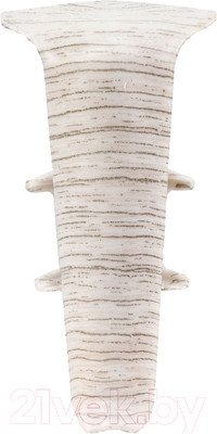 Уголок для плинтуса Ideal Деконика 253 Ясень серый (7см, 2шт, внутренний, флоупак)