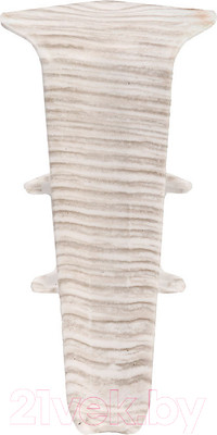 Уголок для плинтуса Ideal Деконика 255 Ясень бьянко (7см, 2шт, внутренний, флоупак)