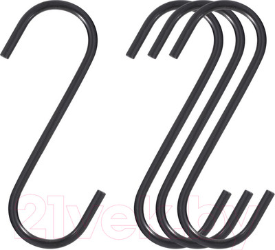 Набор крючков для рейлинга Мультидом VL52-28 (4шт)