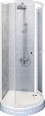 Душевой уголок Radomir Стронг 90 / 1-03-1-0-0-1801 (матовое стекло)