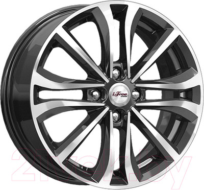 Литой диск iFree Панган 16x6" 4x100мм DIA 54.1мм ET 45мм Блэк джек