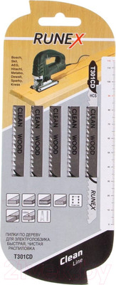 Набор пильных полотен Runex 555115 (5шт)