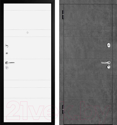 Входная дверь Металюкс М350 (96x205, левая)