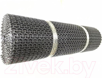 Коврик грязезащитный Пластизделие Пила 1.0x102x600 (серый)