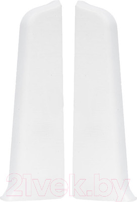 Заглушка для плинтуса Ideal Деконика 001 Белый (7см, 2шт флоупак)