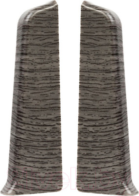 Заглушка для плинтуса Ideal Деконика 352 Каштан серый (7см, 2шт флоупак)