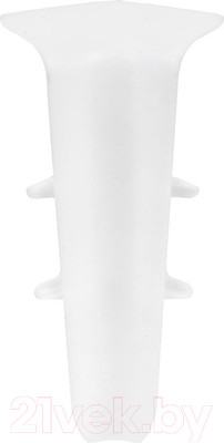 Уголок для плинтуса Ideal Деконика 001-G Белый глянцевый (8.5см, 2шт, внутренний, флоупак)