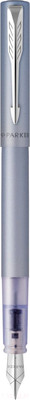 Ручка перьевая имиджевая Parker Vector Silver Blue M 2159745