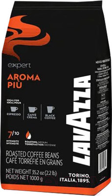 Кофе в зернах Lavazza Aroma Piu (1кг)