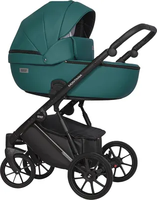 Детская универсальная коляска Riko Montana Ecco 3 в 1 (13/Emerald)