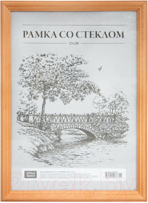 Рамка OfficeSpace Эконом / 231568 (мокко)