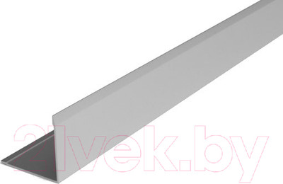 Профиль декоративный Лука Уголок УП 09-27.2700.501л 2700x25x25 (серебристый)