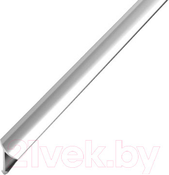 Профиль декоративный Лука Внутренний Универсальный ПК 06-1.2700.01л 2700x10x10 (серебристый)