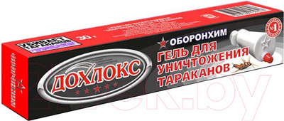 Гель от насекомых Дохлокс Обронхим от тараканов (шприц, 30гр)