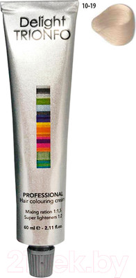 Крем-краска для волос Constant Delight Trionfo Стойкая 10-19 (60мл, светлый блондин сандре фиолетовый)
