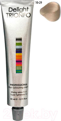 Крем-краска для волос Constant Delight Trionfo Стойкая 10-29 (60мл, светлый пепельно-фиолетовый)