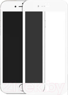 Защитное стекло для телефона Case Full Glue Privacy для iPhone 6/6S (белый)