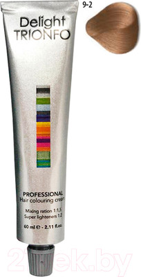 Крем-краска для волос Constant Delight Trionfo Стойкая 9-2 (60мл, блондин пепельный)