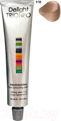 Крем-краска для волос Constant Delight Trionfo Стойкая 9-98 (60мл, блондин фиолетовый красный)