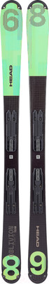 Горные лыжи Head Oblivion Team JRS 97 / 314491 (Black/Neon Green)