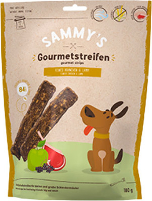 Лакомство для собак Bosch Petfood Sammy's Gourmet с ягненком и курицей (яблоко) / 64040180 (180г)