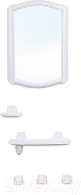 Комплект мебели для ванной Berossi 46 НВ 04601000 (белый)