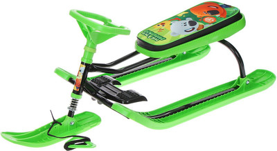 Снегокат детский Ника Тимка cпорт 2. Ми-ми-мишки / ТС2 (зеленый)