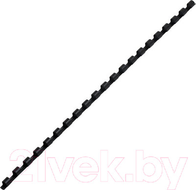 Пружины для переплета Brauberg 6мм / 530809 (100шт, черный)