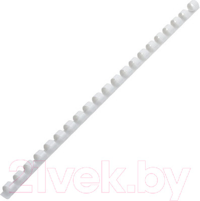 Пружины для переплета Brauberg 10мм / 530812 (100шт, белый)