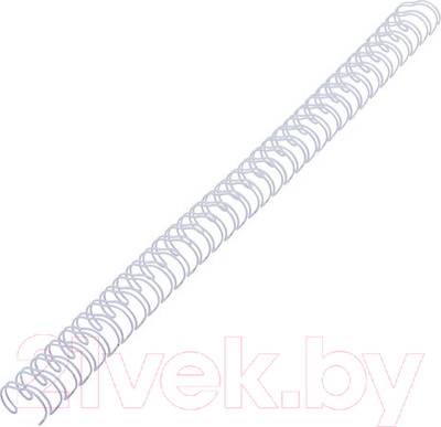 Пружины для переплета Brauberg 12.7мм / 530823 (100шт, белый)