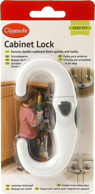 Блокиратор мебельный Clippasafe CL72/1 (белый, 1шт)