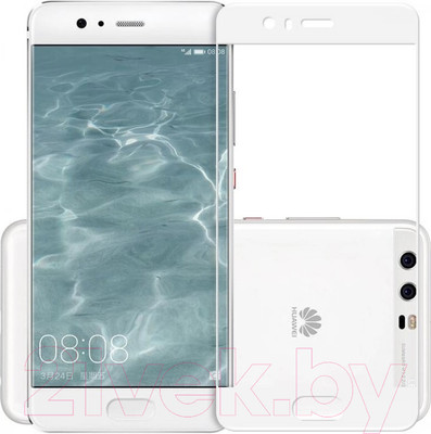 Защитное стекло для телефона Case 3D для Huawei P10 Lite (белый)