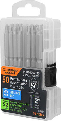 Набор бит Truper Expert PUDE-1202-50 (100251)