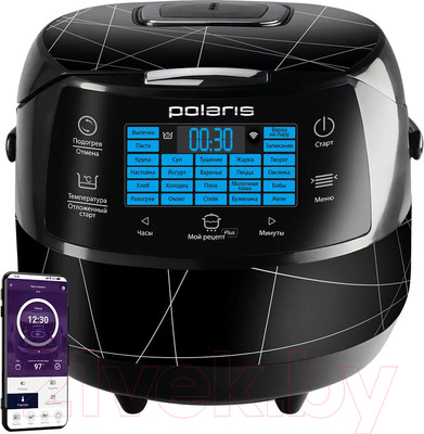 Мультиварка Polaris PMC 5017 Wi Fi IQ Home (серебристый)