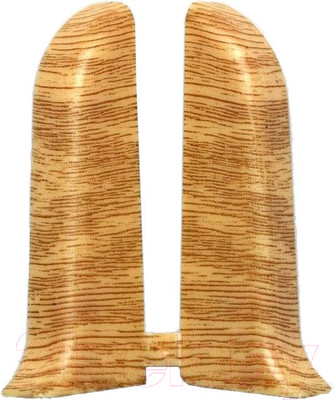 Заглушка для плинтуса Ideal К55 Комфорт 216 Дуб сафари (2шт, флоупак)