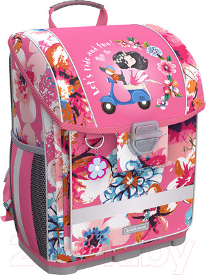 Школьный рюкзак Erich Krause ErgoLine 16L Flower Scooter / 52572