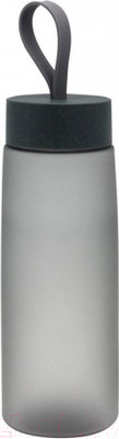 Бутылка для воды No Brand Flappy / 14001.10 (серый)