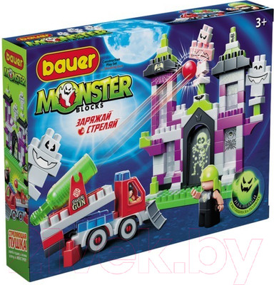 Конструктор Bauer Monster Blocks Дом с привидениями / 823 (155эл)