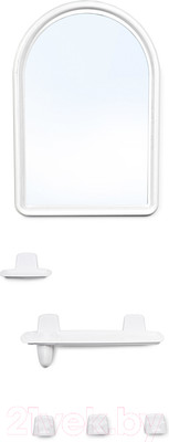 Комплект мебели для ванной Berossi 56 НВ 05601000 (белый)