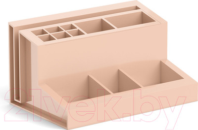 Органайзер настольный Erich Krause Leader Powder / 55795 (розовый)