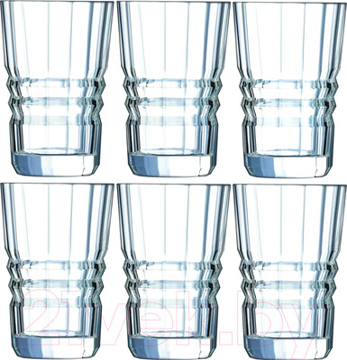 Набор стаканов Cristal d'Arques Architecte / Q4357 (6шт)