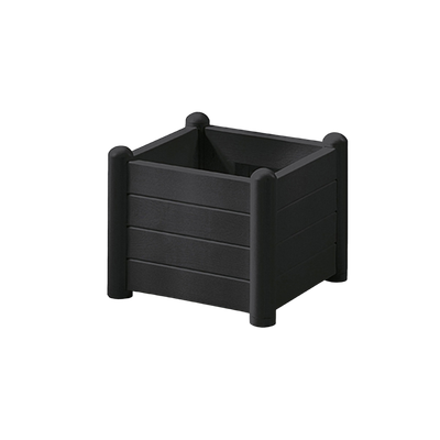 Кашпо Stefanplast 43x43x35 / 80100 (антрацит)