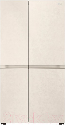 Холодильник с морозильником LG GC-B257SEZV