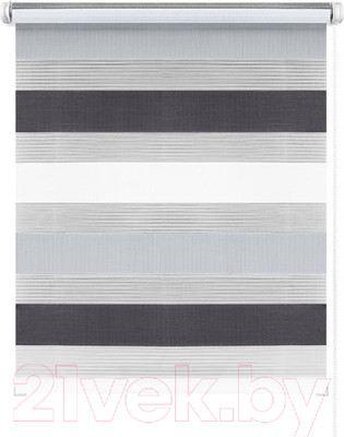 Рулонная штора LEGRAND День-Ночь 120x160 / 58 077 361 (серо-белый)