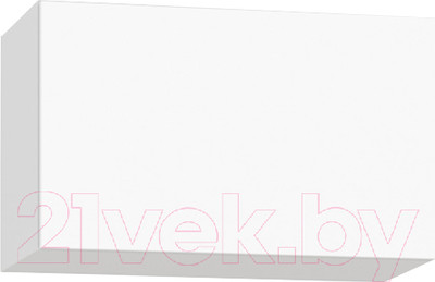 Шкаф навесной для кухни Интермебель Микс Топ 360-1-600 60см (белый)