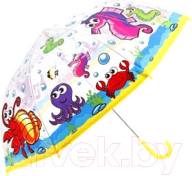 Зонт-трость Mary Poppins Подводный мир / 53519