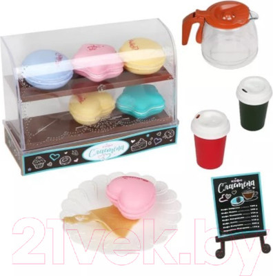 Мини-кафе игрушечное Mary Poppins Сластена кофейный / 453265