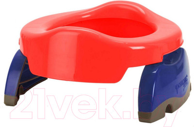 Дорожный горшок Potette Plus 23011DMR (красный/голубой)