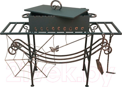 Мангал СтальСнабДизайн МК-7 Паучок